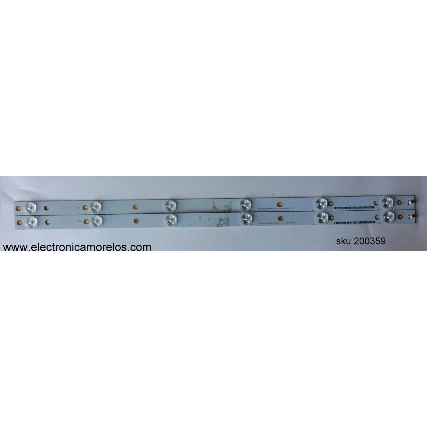 KIT DE LED PARA TV / TPV TPT315B5-EUJFFA REV:S1D / MX-32042000-3C553-1-1-42R-5270 / MODELO PLEDV1945A-C